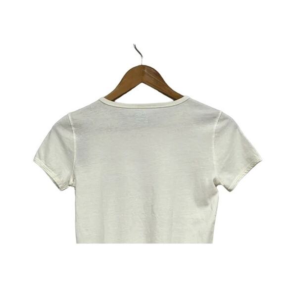 NWT J. Crew West Village Tennis League Short Sleeve T-Shirt XXS Cream #2918 - Picture 6 of 12